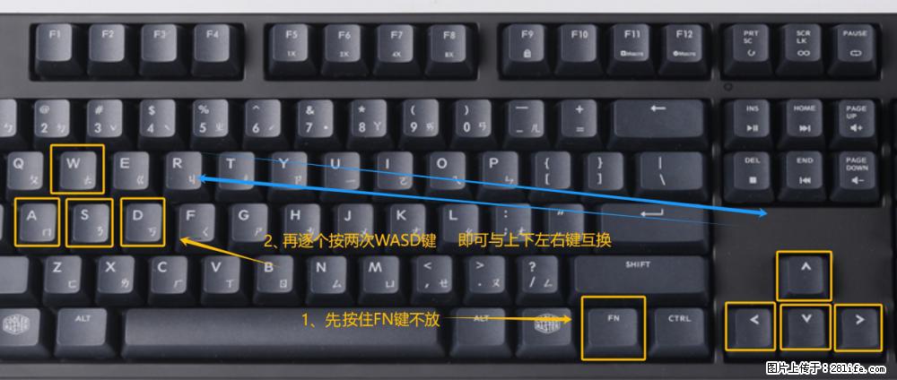 键盘，怎样把wasd键与上下左右方向键互换？ - 生活百科 - 榆林生活社区 - 榆林28生活网 yl.28life.net